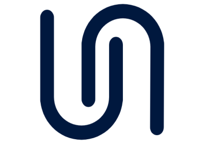 un or unu icon logo minimal typography