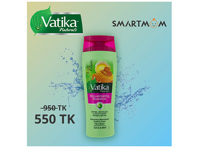 vatika smart mom banner branding design