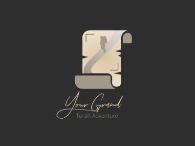 Grand Torah design illustration logo minimal simple logo