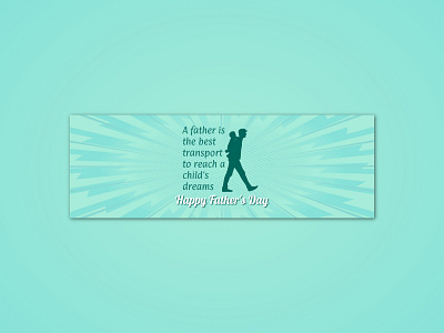 FATHER'S DAY BANNER