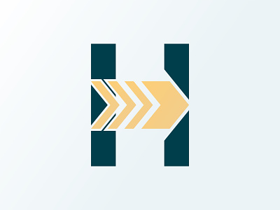 Letter H branding design icon illustration logo logo design vector