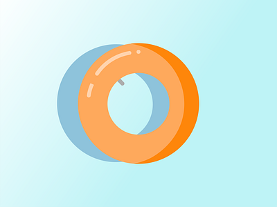 Letter O + Pool Ring