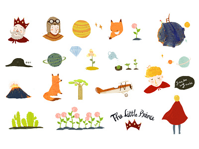 The Little Prince art illustration little prince the