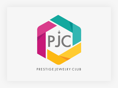 PJC Logo brand designing graphics jewelry logo ui