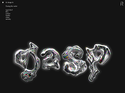 Typography Study 1: "gasp"