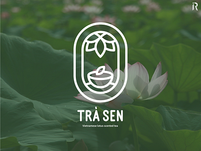 Logo Design: Tra Sen (Vietnamese Lotus Tea)