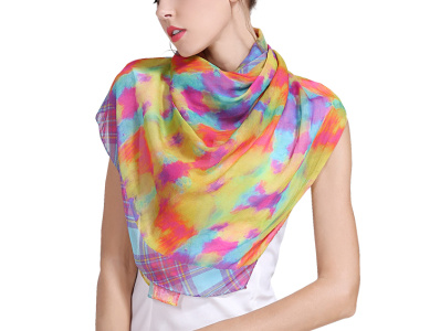 wholesale silk head scarves