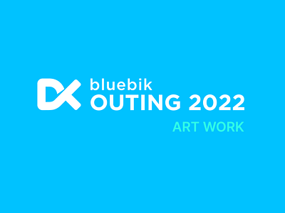 DX Outing 2022 - ART WORK branding graphic design logo