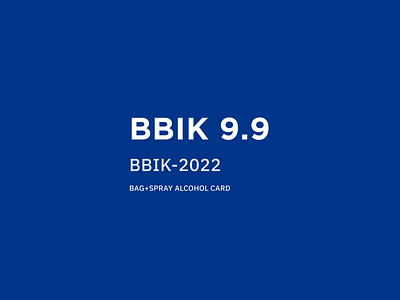 BBIK 9.9 - ART WORK