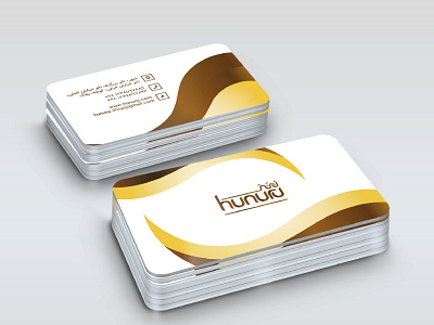 golden bussiness card bussiness card farsi gold golden hunuru illustration persian visit card