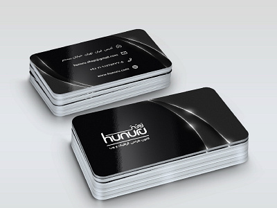 black bussiness card