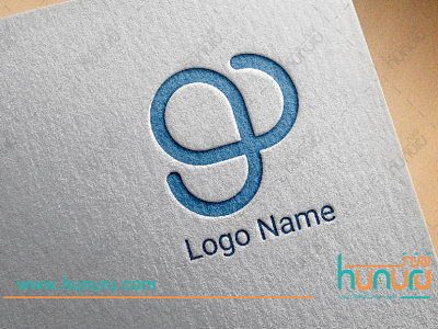 blue logo blue blue logo farsi hunuru illustration logo persian