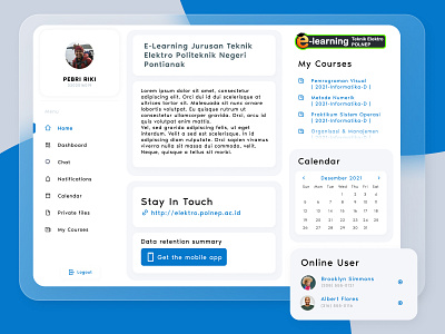 E-Learning web app design graphic design ui ux web webdesign webdesing