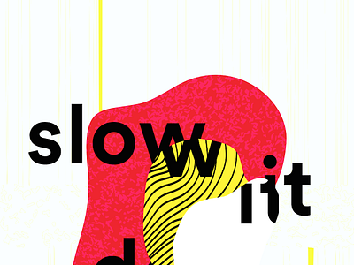 slow atlanta letters type typography