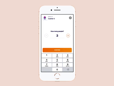 Booking Ticket animation app design figma interaction ios loading lottie mobile mobile app queue queueing queueing app ticket ticket app tickets transitions ui ux wait