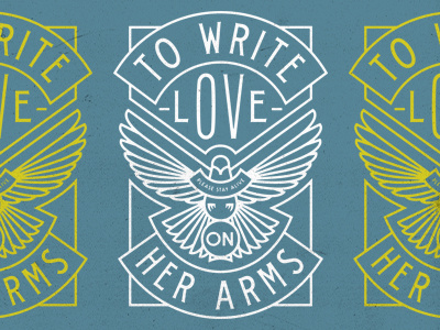 Love Dove apparel design dove graphic illustration logo love merch to write love on her arms twloha vintage