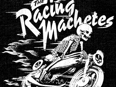 Death Rider merch motorcycle skull
