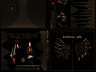 Flight album ambient anderson atmospheric cale cover flight layout packaging