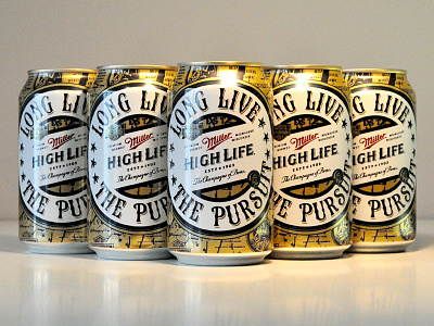 Miller High Life Artist Series artist beer can davidson edition harley high life limited miller packaging series