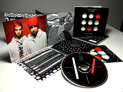 Blurryface album blurryface brand branding cd design graphic layout logo packaging print twenty one pilots