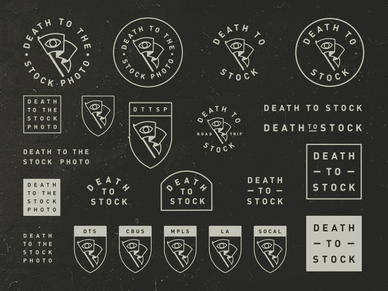 Death To Stock By Brandon Rike On Dribbble
