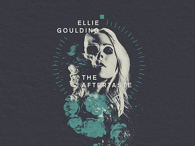 Ellie Skull apparel band dark design ellie evil goulding graphic merch merchandise music skull