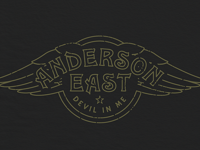 Anderson East Wings anderson apparel east folk merch monoline vintage wings