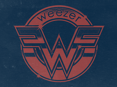 Weezer Shiny Seal design merch pinkerton retro rock throwback vintage weezer