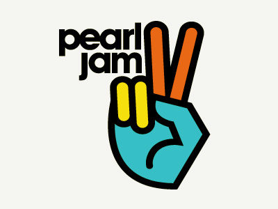 Pearl Jam Peace apparel colorful hand illustration jam merch peace pearl