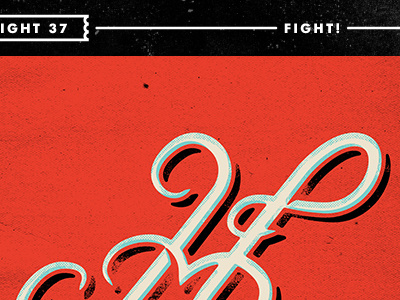 One Last Vote! cursive fight h hand drawn script type typography vintage