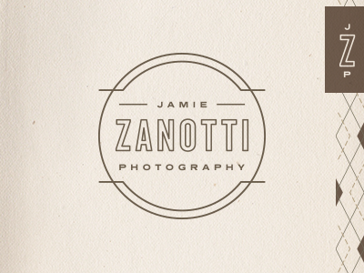 Zanotti Photo clean geometric identity jamie logo photo photography simple zanotti