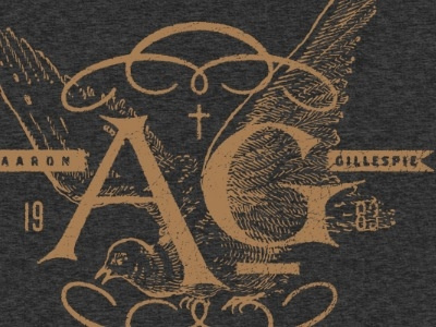 AG Dove aaron gillespie merch