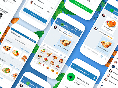 Food order concept via social network