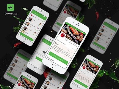 Delivery Club — An Additional Function app concept card club delivery interaction ios material design development simple clean interface ui ux