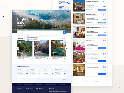 Booking.com — Redesign Concept booking booking app card clean colors concept filter hotels minimalism motion ui ux