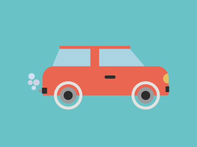 Little Car car flat icon