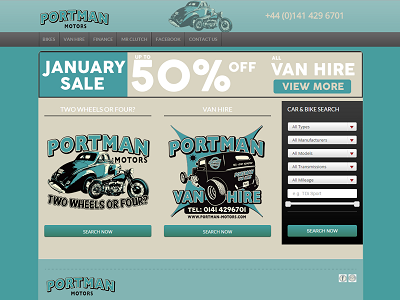 Portman Website Design homepage web web design website wordpress