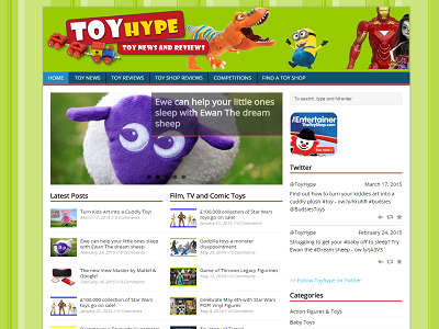 ToyHype Homepage