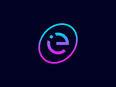 I x E brand e erp software i logo logotype mark software