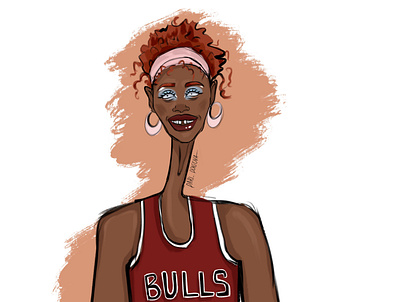 basketball character design fashion girl illustration illustrator person