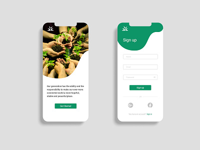 DAILY UI #001 | Sign up app app design dailyui design graphic design minimal mobile mobile app ui ux