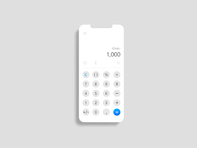 DAILY UI #004 | Calculator adobe xd app calculator dailyui dailyui004 design graphic design illustration mobile app ui ui design ux