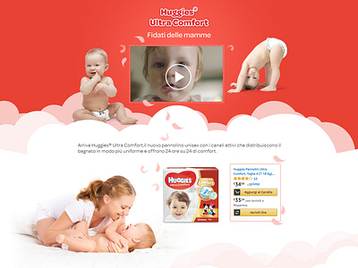 Huggies Ultra Comfort Advert concept