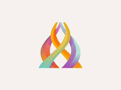 Colorful Spire color gradients logo spire wip