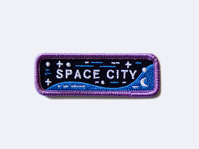 Space City Patch badge future houston nasa patch science space