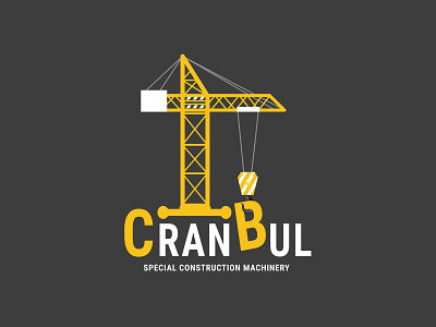 Logo for a construction equipment rental company