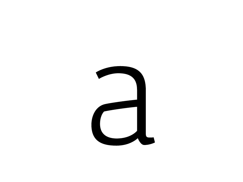 a bouncing gif – carole sans black black white carole design glyphs lower case regular sans serif sansserif type typography wip