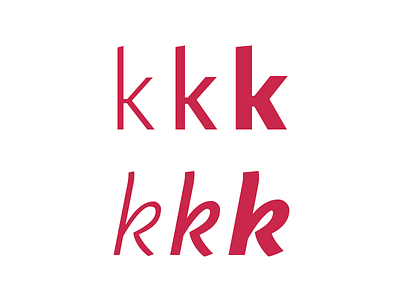 kkk carole sans / italic WIP