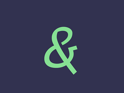 Carole Sans Italic Ampersand