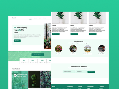 Plant Landing Page